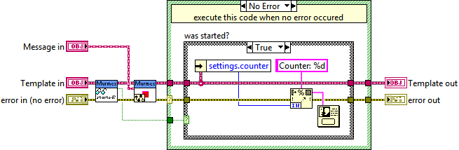 Stop method with is started